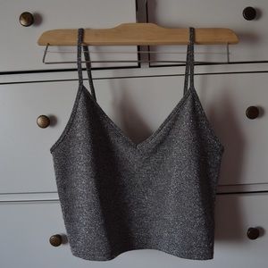 Glitter Crop Top